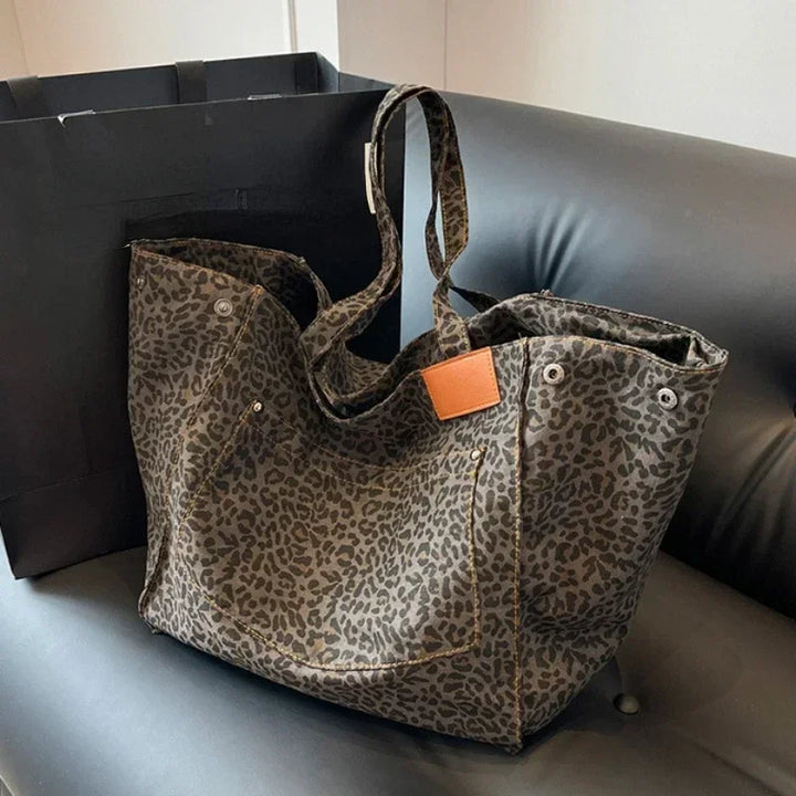 ODILE™– Effortless Chic Leopard Tote Bag